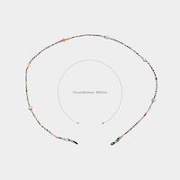 Colorful Round Glitter Eyeglasses Chains2