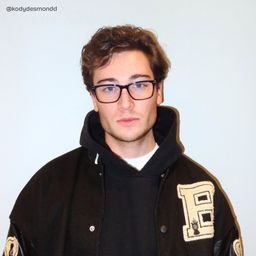 Eleanor Blue Rectangle Glasses6