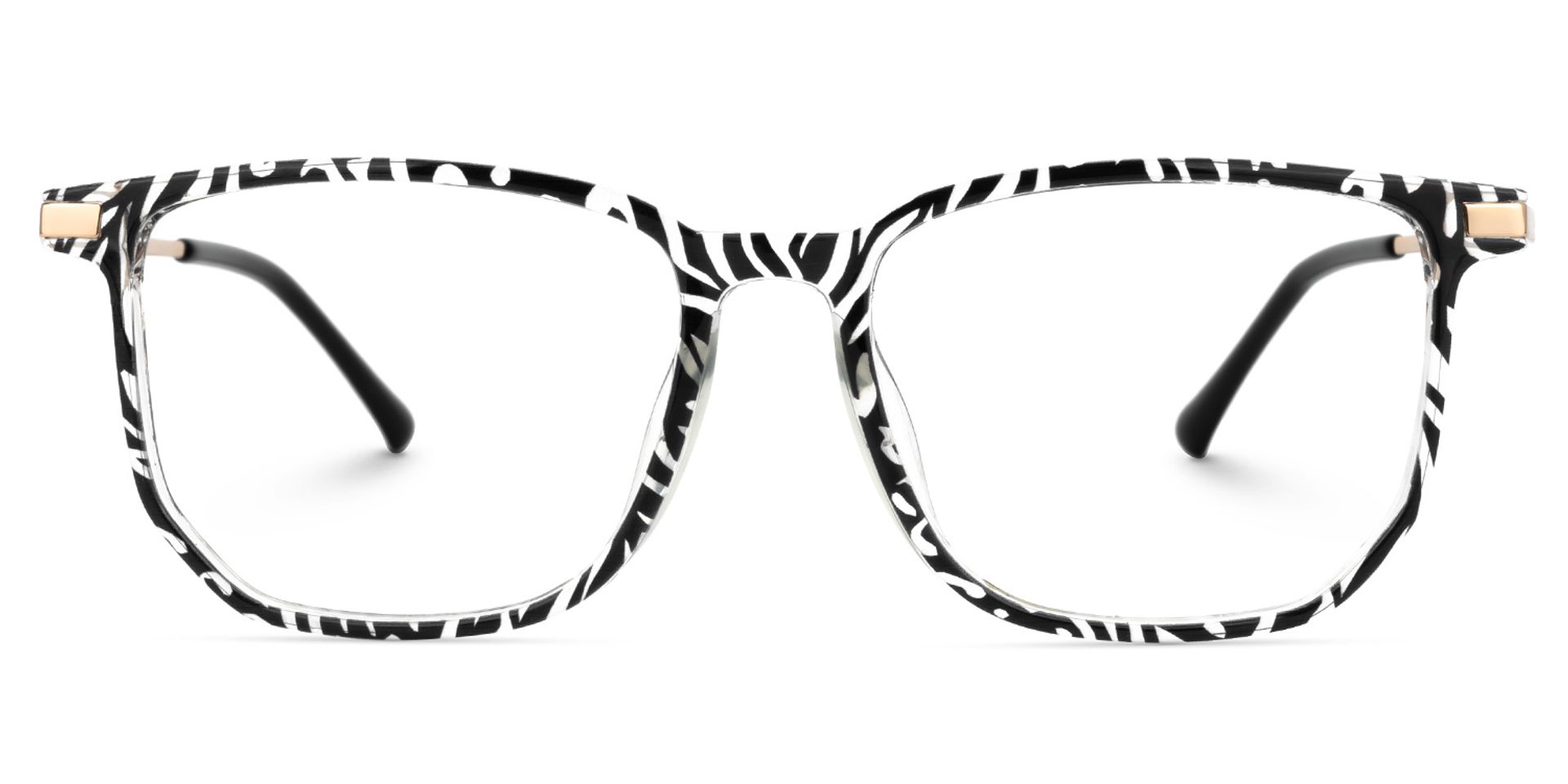 Fezell Black Thin Frame Eyeglasses | Zeelool Optical0