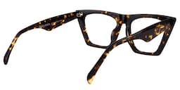 Cecile Cat Eye Tortoise Glasses4