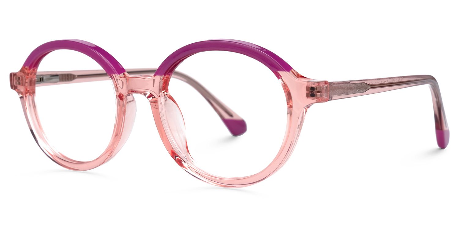 Kids Oval Duffy Glasses with Cute Style -Zeelool1