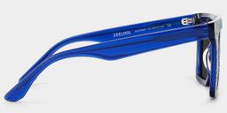 Rubin Denim Blue Square Sunglasses3