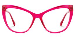 Shelby Cateye Bright-Pink Glasses0