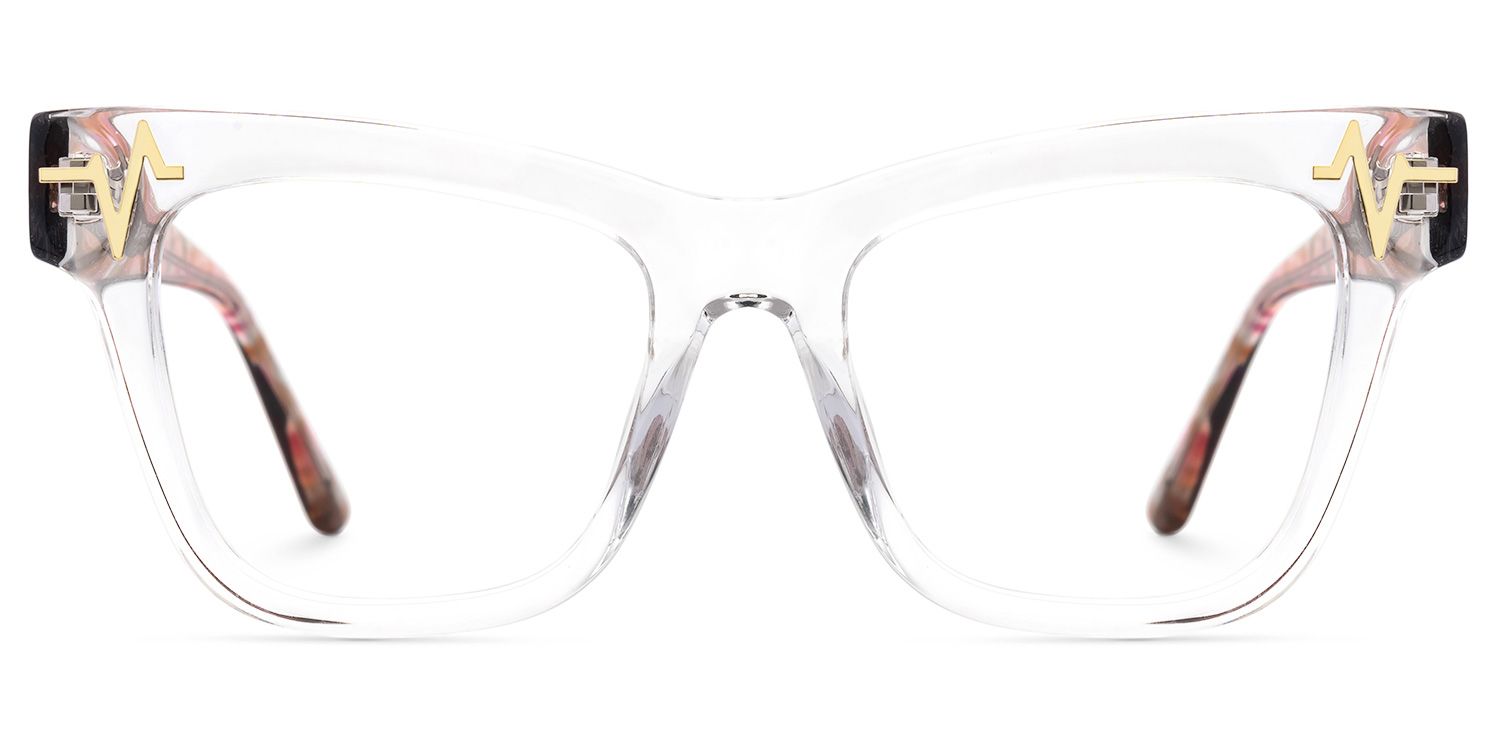 Cara Butterfly Clear Acetate Frames for Women | Zeelool0