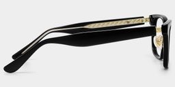 Buzz Black Rectangle Glasses3