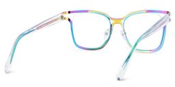 Shine Square Iridescent Glasses6