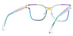 Shine Square Iridescent Glasses6
