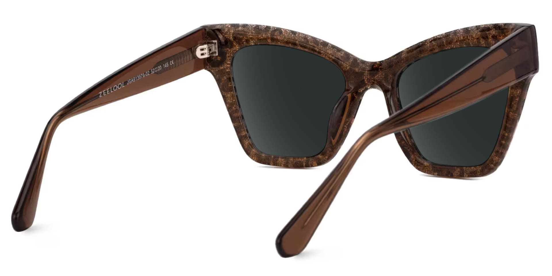 Designer Ansyah Cat Eye Leopard Print Frame Sunglasses5