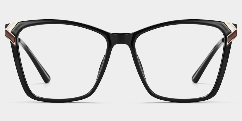 Mia Square Black Glasses