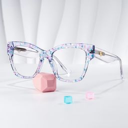 Carley Square Gray Glasses0
