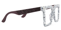 Pierre Square Pattern Glasses4