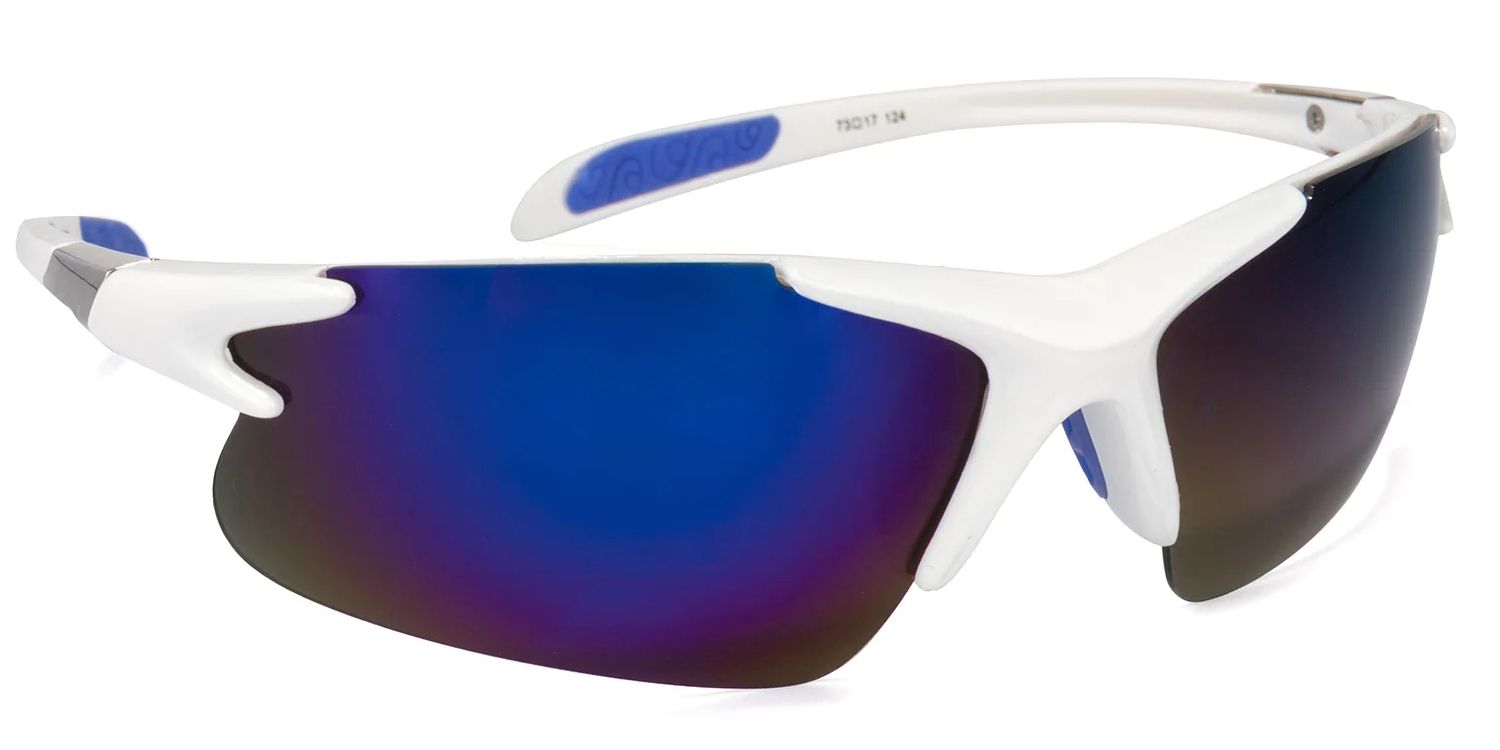 Fraser Geometric White Hiking Glasses | Zeelool Glasses2