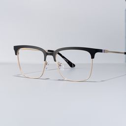 Cleo Black Browline Glasses0