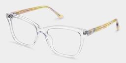 Faith Clear Rectangle Glasses3