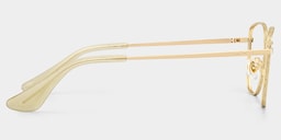 Skyler Square Gold Glasses4