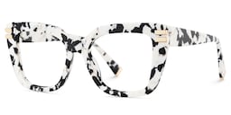 Cardozo Square Cow Print Glasses3