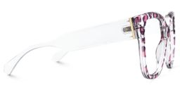 Reineke Purple Square Glasses3