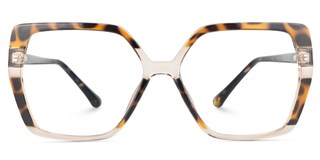 Jeneive Square Tortoise Glasses0