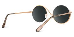 Flozif Tortoise Round Sunglasses3