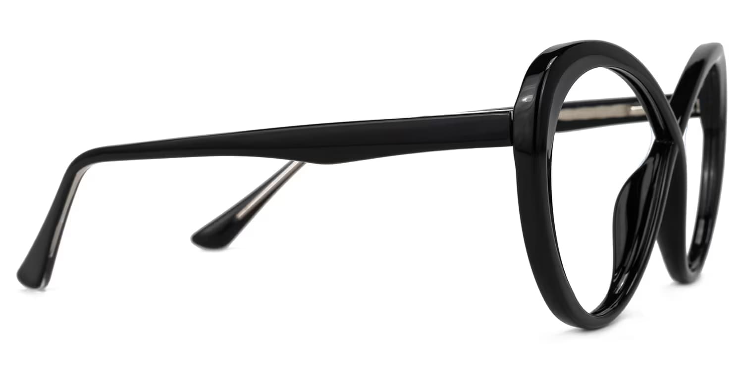 Butterfly Chasidy Black Glasses deals -Zeelool Glasses2
