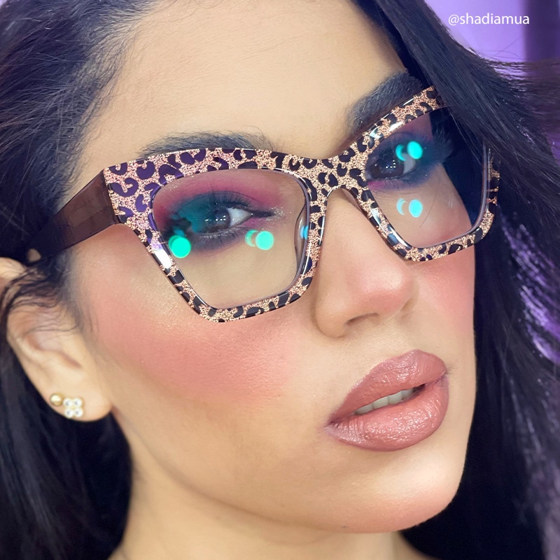 Ansyah Cateye Leopard Glasses9