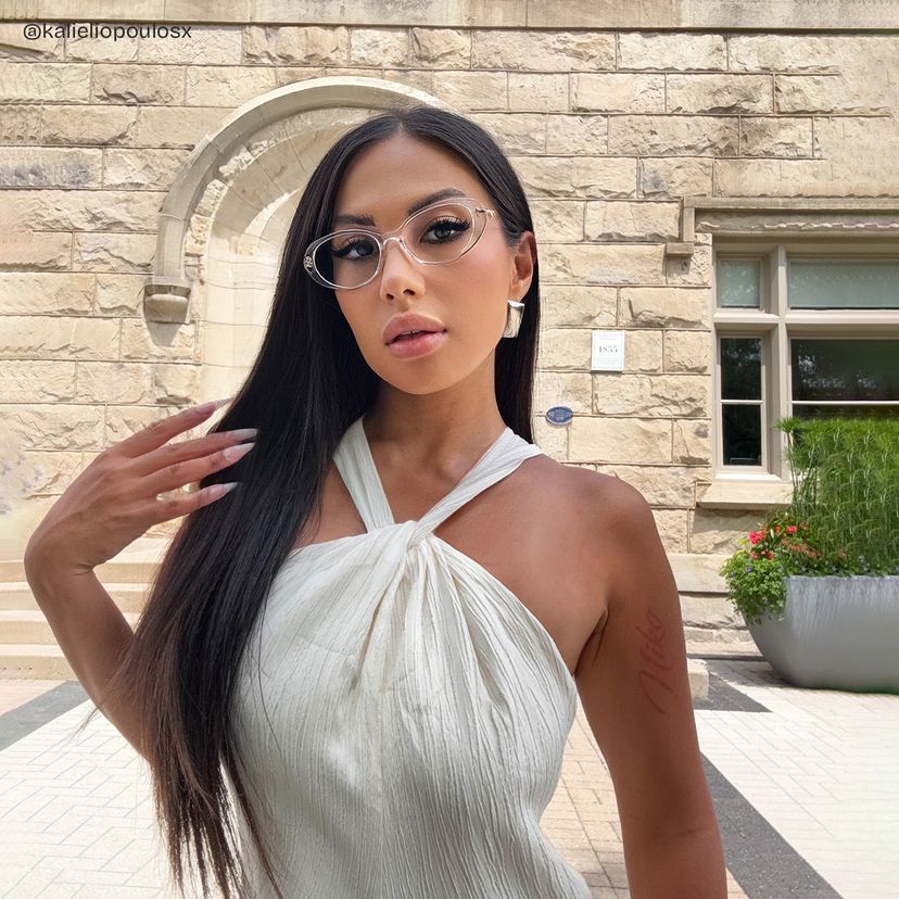 Blaire Oval Clear Glasses