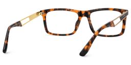 Osvaldo Rectangle Tortoise Glasses5