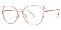 Delca Cateye Crystal Glasses1