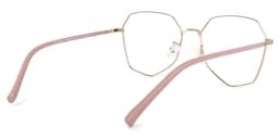 Bivins Geometric Pink Glasses6