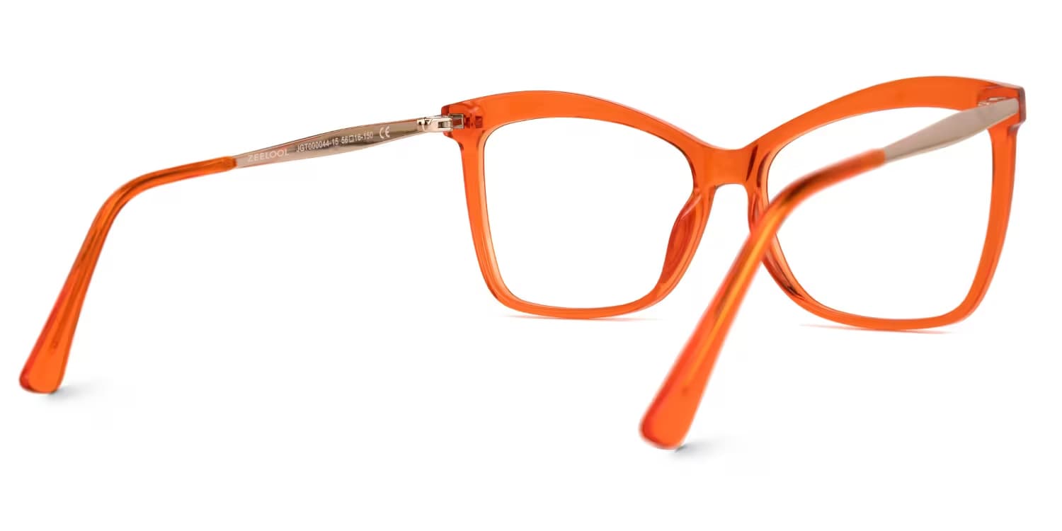 Isaebella Butterfly Orange Glasses3
