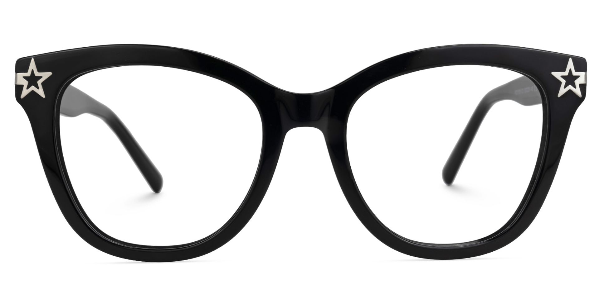 Cateye Kathleen Black Glasses deals -Zeelool Glasses0