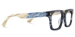 Rangel Gray Rectangle Glasses3