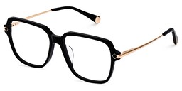 Vega Square Black Glasses1