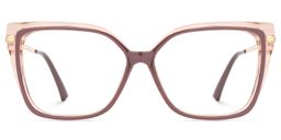 Chrisett Butterfly Brown Glasses0