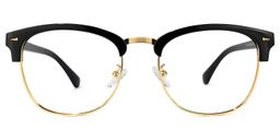 Lasha Browline Black Glasses0