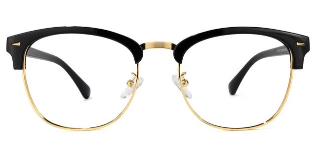 Lasha Black Browline Glasses
