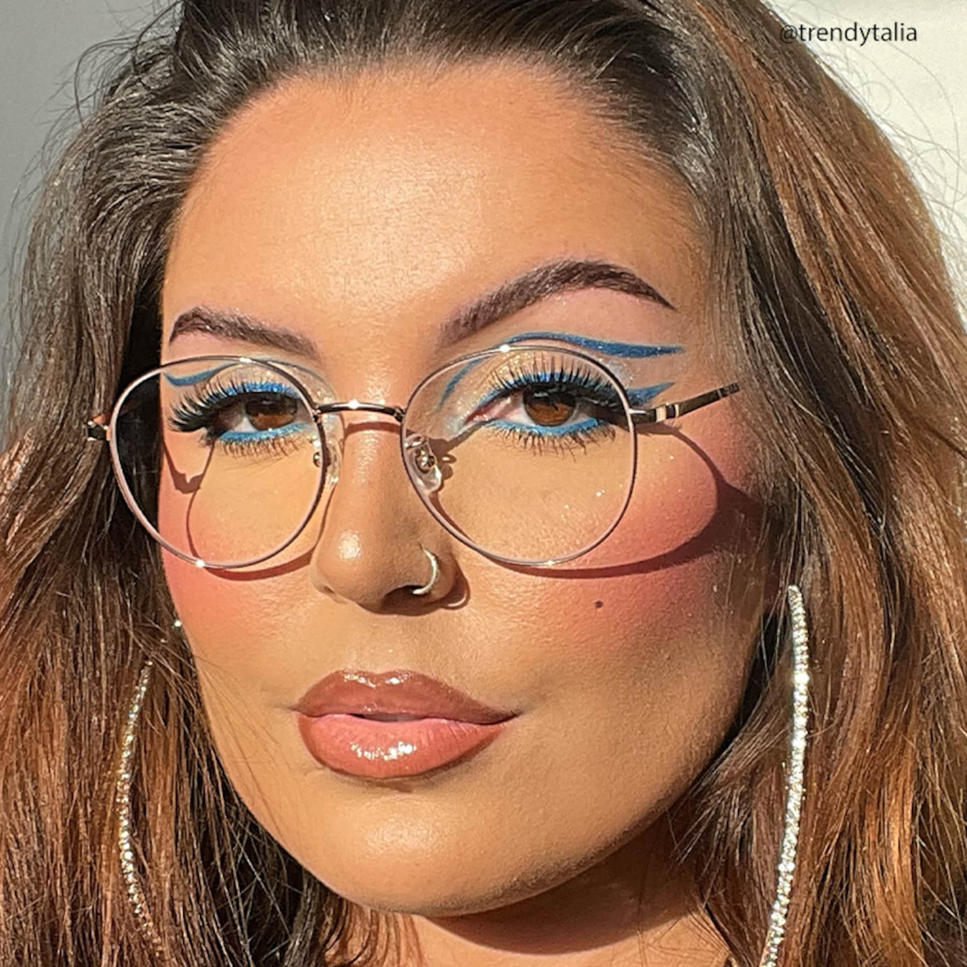 Blue-Light Blocking Ringstaff Eyeglasses, Ringstaff Rose-Gold Glasses -Zeelool4