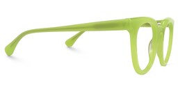 Shabien Round Green Glasses2