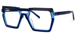 Ferguson Square Blue Glasses1