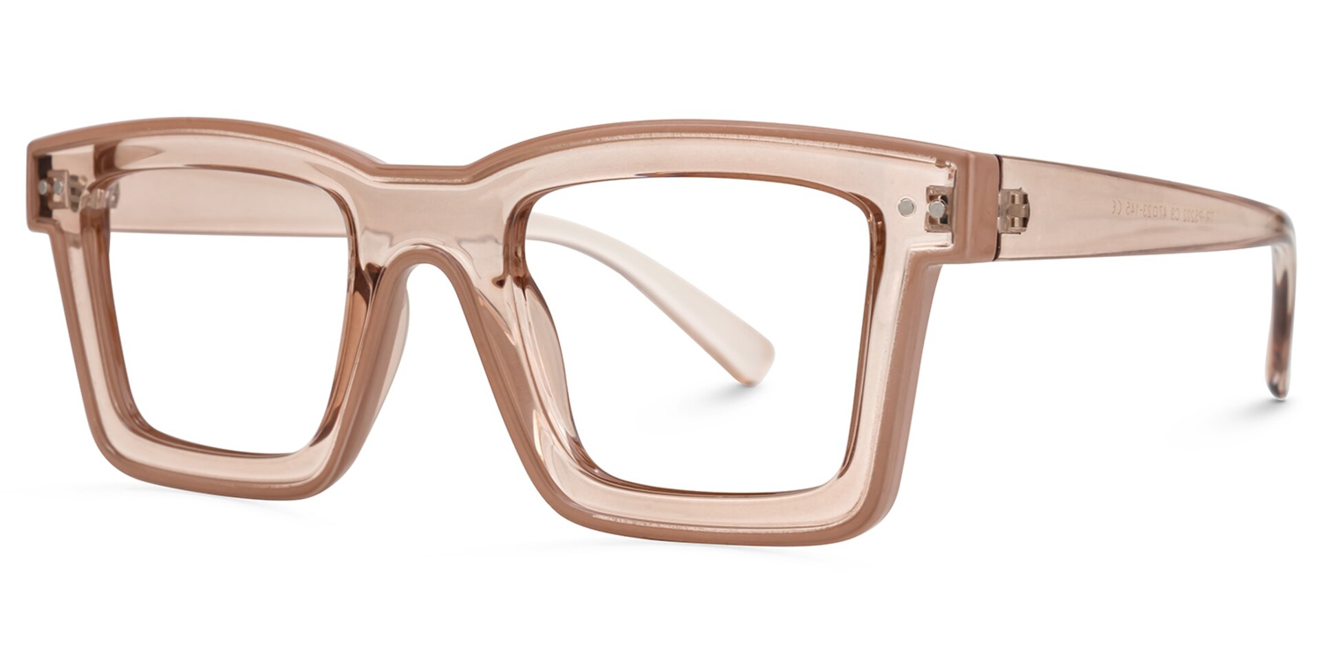 Square Kristan Brown Glasses for sale -Zeelool Glasses1