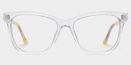 Faith Clear Rectangle Glasses1