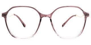 Lekesha Geometric Purple Glasses0