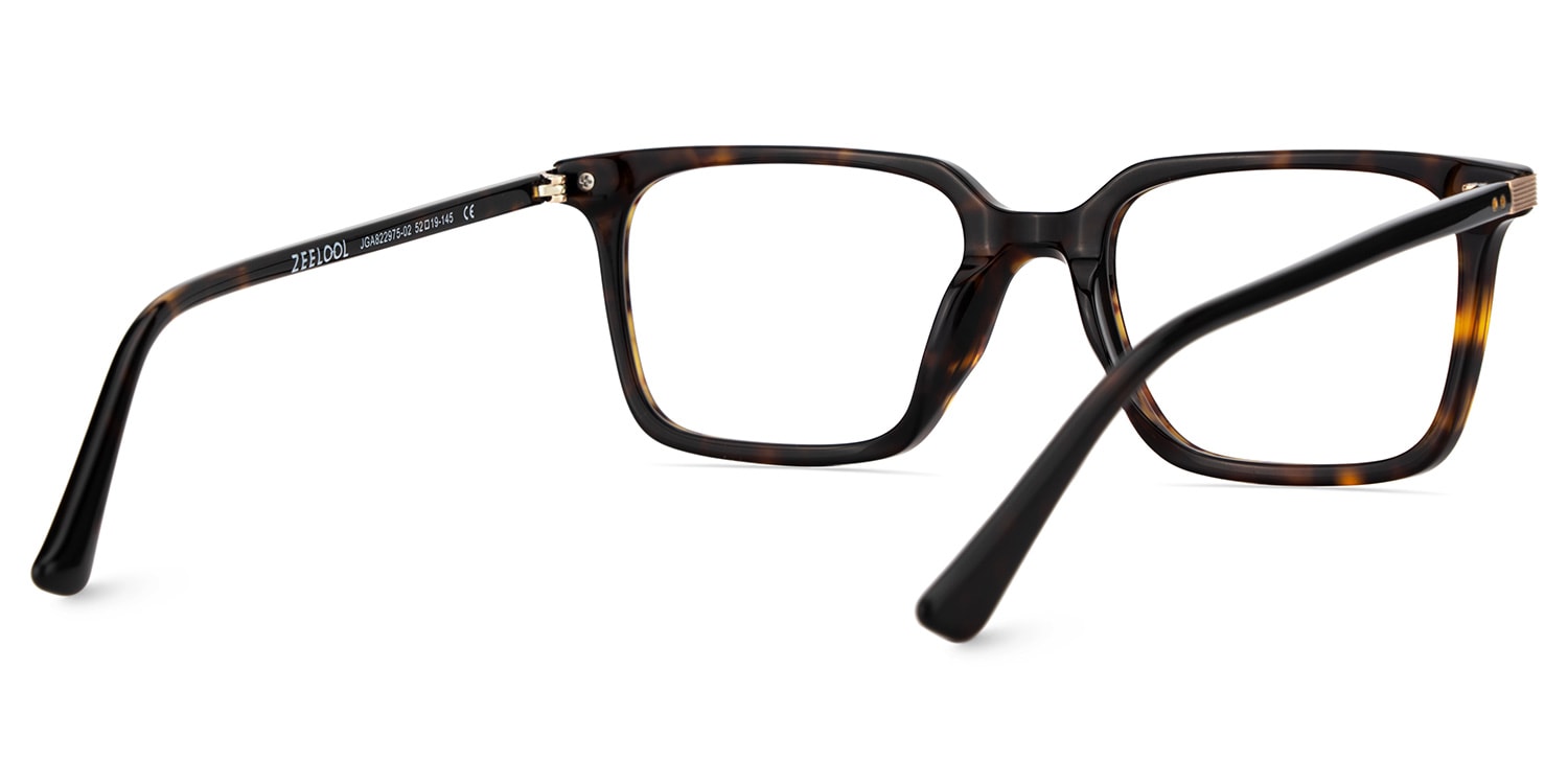Goveo Rectangle Tortoise Glasses5