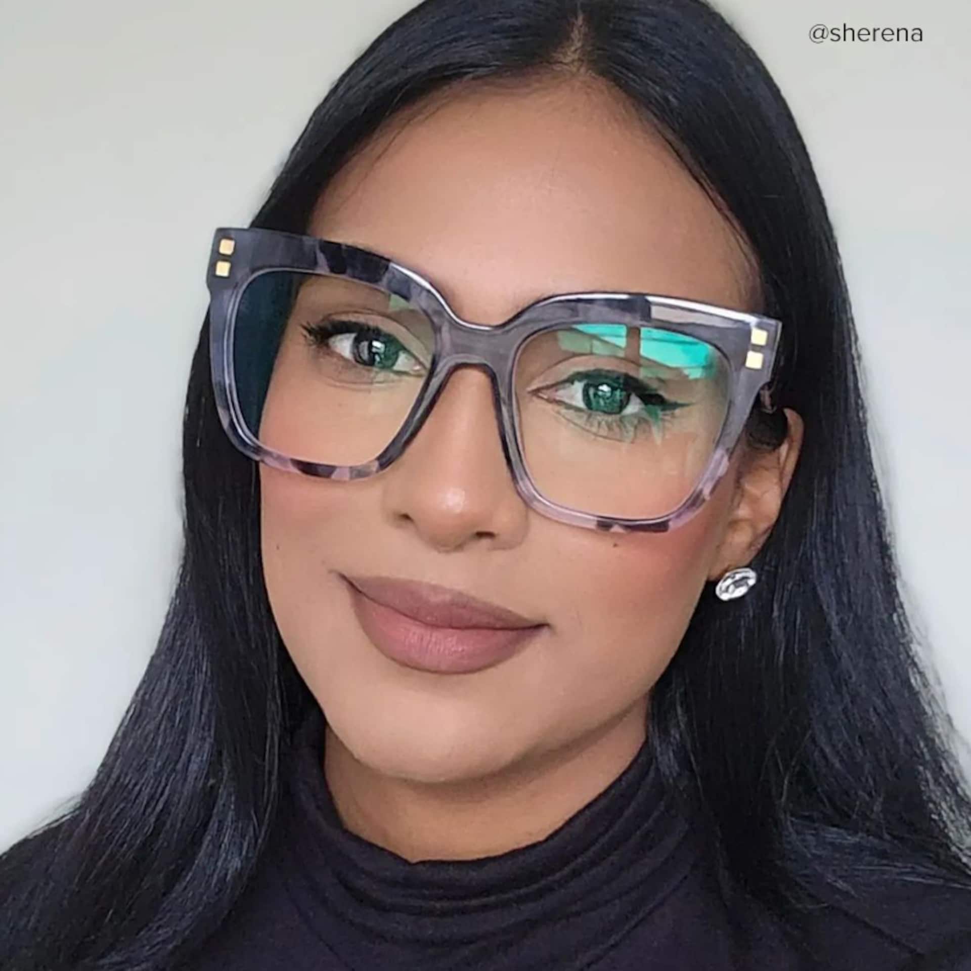 Minguela Square Gray-Tortoise Eyeglasses and Acetate Frames6