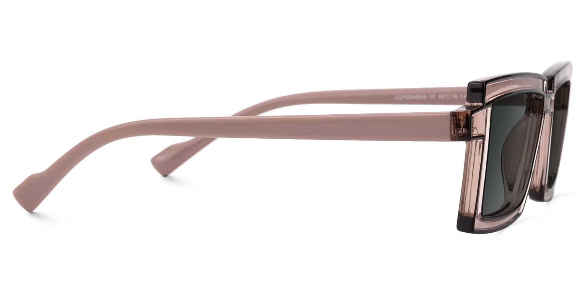 Zephyr Brown Rectangle Sunglasses, Cyberpunk Eyeglasses2