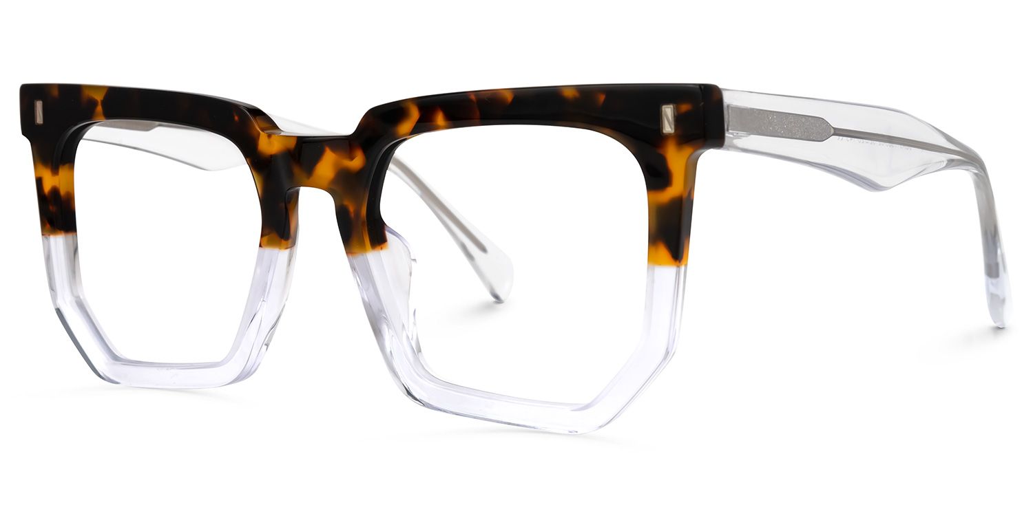 Destiny Square Two-Tone Glasses1