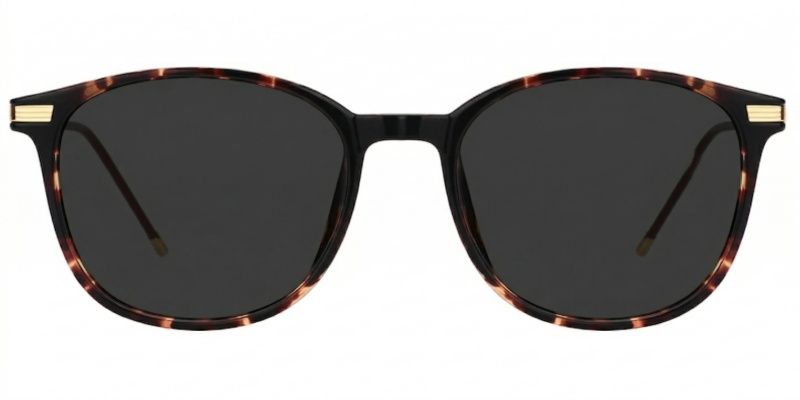 Greene Square Tortoise Frame Glasses | Zeelool Optical0