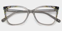 Jolie Gray Butterfly Glasses2