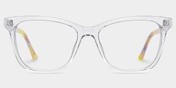 Faith Clear Rectangle Glasses1