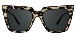 Gipson Cateye Leopard Glasses0